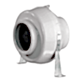 centro-125l (260 m3/h) 36db yuvarlak kanal tipi radyal fan