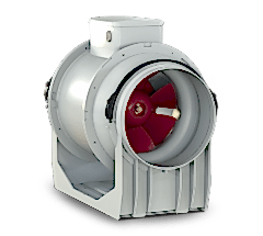Vortice Lineo 250 1440 m³/h , 3 Hızlı Kanal Tipi Fan