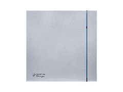 Silent-200 CHZ Silver Design 175 m3/h, 35db  Pilot Lambalı, Geri Tepme Ventilli, Timer + Nem Sensörlü