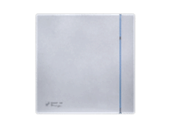 Silent-200 CRZ Silver Design 175 m3/h, 35db  Pilot Lambalı, Geri Tepme Ventilli, Dahili Timer