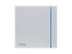 Silent-200 CZ Design 175 m3/h, 35db Pilot Lambalı, Geri Tepme Ventilli, Beyaz Kapak