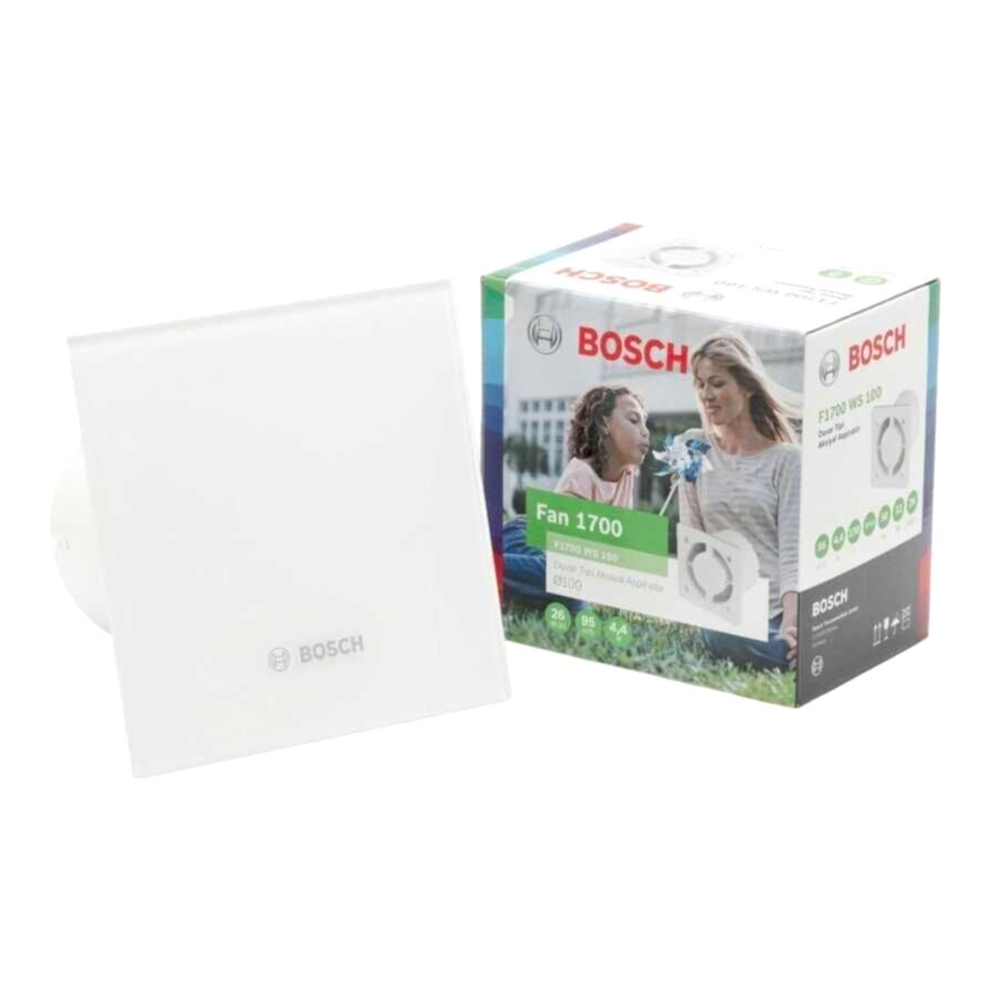 Bosch 1700 Banyo Fanı DP125 – Sessiz ve Güçlü Havalandırma